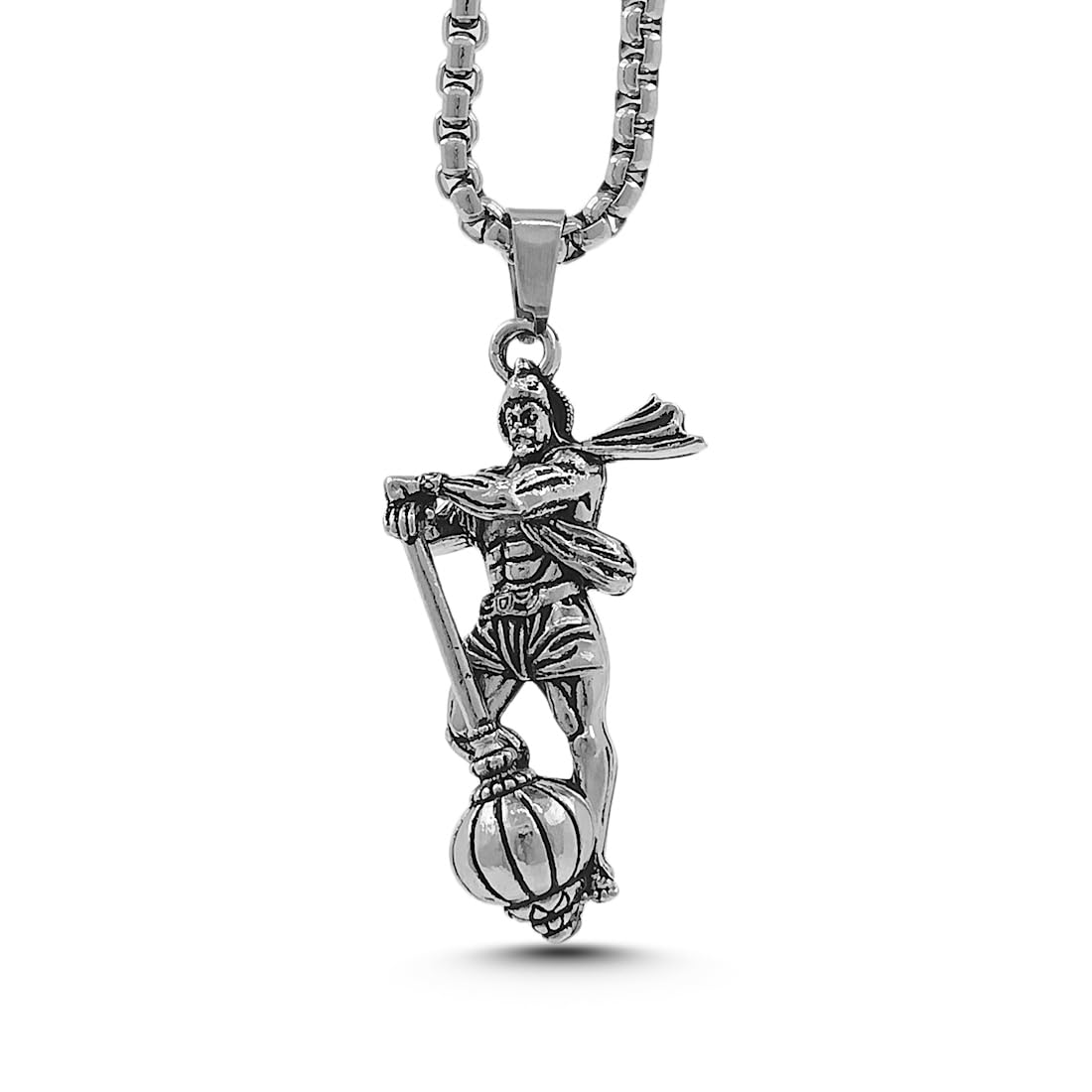 Saizen Mens Religious pendant locket with chain