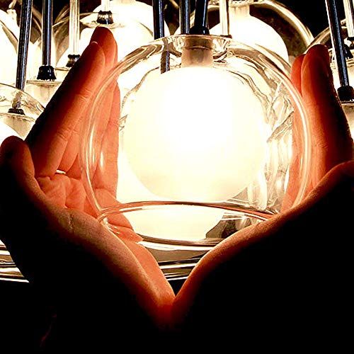 Plafonnier LED moderne à bulles de verre de 10cm - 4