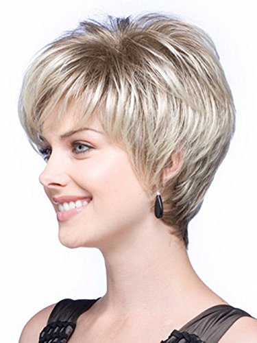 B-G Charming Wigs New Fashion Women Short Full Hair Wig for Women Kanekalon Natural Hair Wigs WIG041