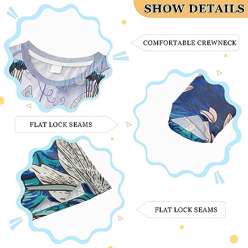 Image of CaTaKu Boys Swim Shirt Long Sleeve Rash Guard for Boys Toddler Rashguard Water Sun Shirt UPF+ 50 Swimwear