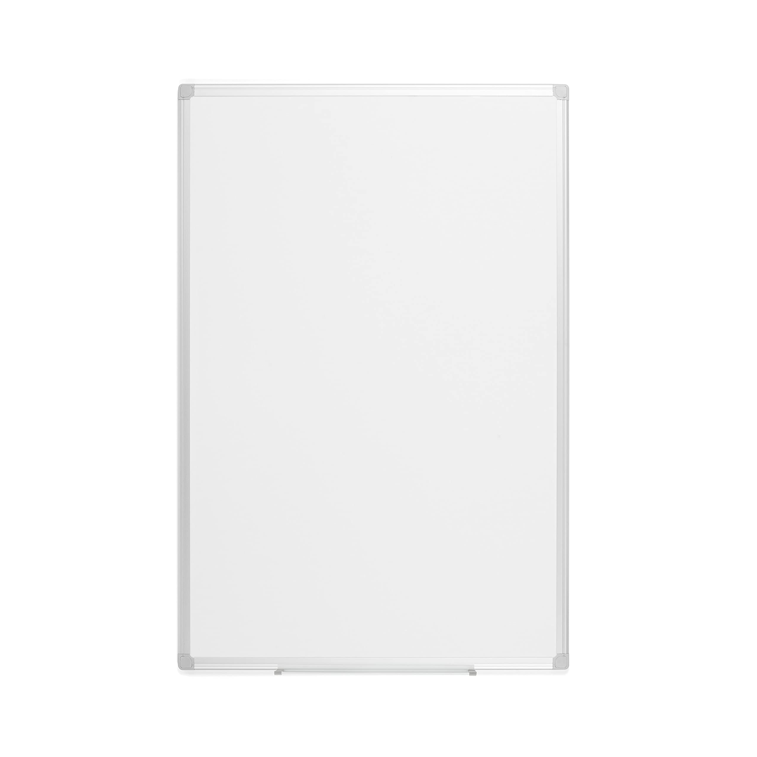 Bi-Office Earth – przyjazna dla środowiska tablica suchościeralna, z aluminiową ramą i półką na długopisy, tablica magnetyczna, emaliowana powierzchnia premium, 90 x 60 cm
