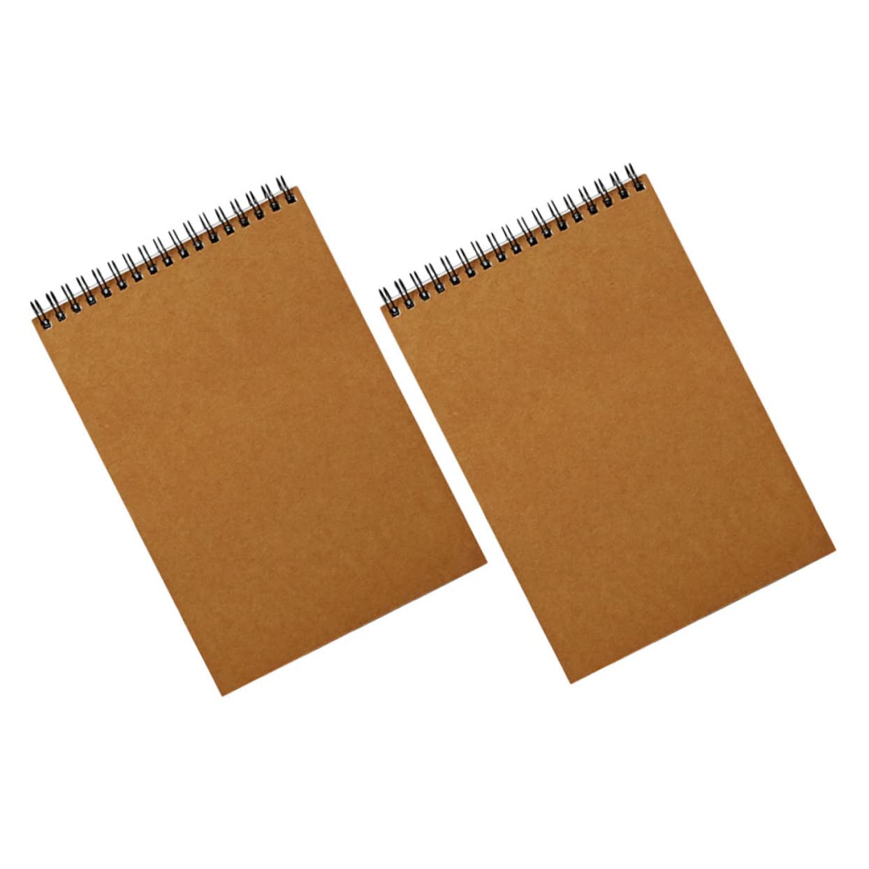 Anneome Cuaderno de Bocetos A4 de Espiral, 2 Unidades, Papel Marrón | Boceto de Dibujo, Cuadernos de Bocetos, Decoracion Colegio, Uso en Casa y Clase