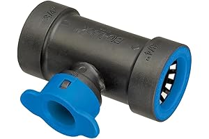 3/4" Blu-Lock Reducing Tee by Orbit - Designed for Strength and Durability