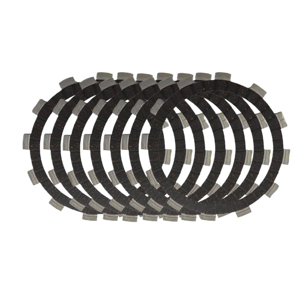 Motorrad-Kupplungsreibscheiben-Set, kompatibel mit DR350 DR 350 1990 2000 DL650 2005, 7 Stück, CP 0007
