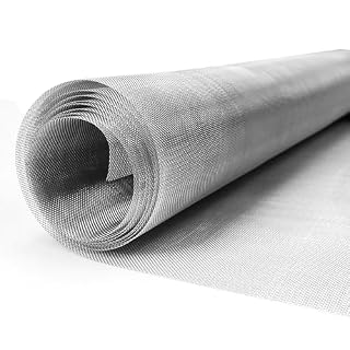 LYLIDIA grillage inox 304 fine maille 30 mesh, 200 x 60 cm