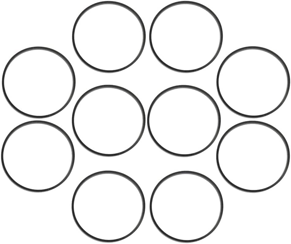 Hipa 10 Pack 796610 Carburetor Bowl Gasket for brigs and straton 799871 799866 790845 796707 794304 Fits 11P902 11P905 11P907 11P912 120K02 122K02 123K02 123K07 124K02 25K02 125K05 126L02 Engine