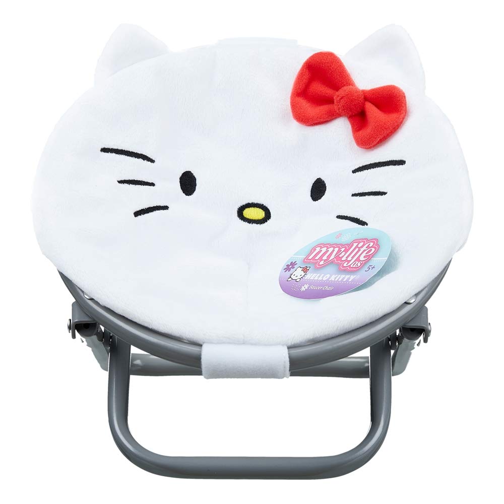 Buy My Life As Hello Kitty Saucer Chair Soft White Round Chair in