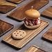Solid Acacia Wood Serving Trays - 14