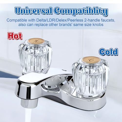 Dreyoo DR-DREYOO-1258 4 Pair Faucet Index Buttons thumb #2