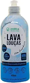 Detergente Líquido em Gel Sem Fragrância 420ml - Positiv.a