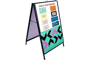 Outdoor Iron A-Frame Sign: Elevate Your Business Visibility