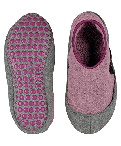 FALKE Unisex-Child Stopper Socks Cosy Slipper K Hp Wool Nubs on the sole 1 pair, Pink Almond Blossom 8441, 27/28 EU, Pink Almond Blossom 8441, 27/28 EU4