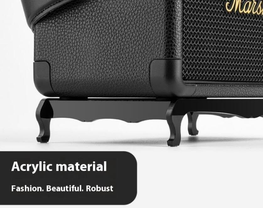 Coyktonty Stand for Marshall Kilburn II Wireless Portable Bluetooth Speaker Mount Desktop Stand Holder,Acrylic Bluetooth Speaker Stand Table Stand Holder