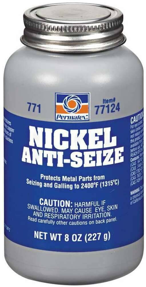 Nickel Anti Seize Lube 8oz