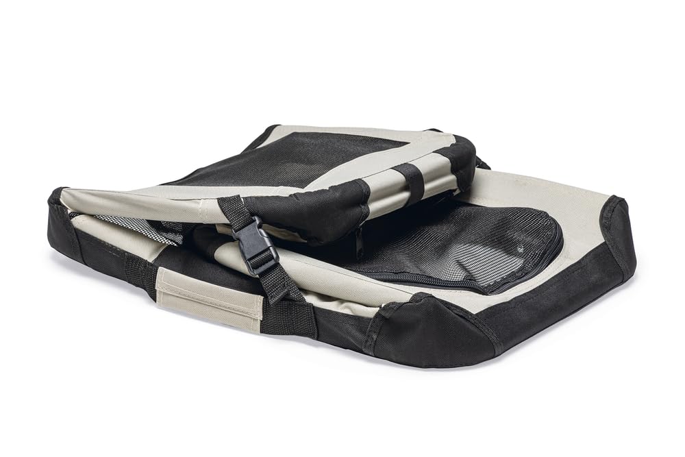 Karlie 506729 Transportbox Fun, Nylon, grey, 47x35x35 cm