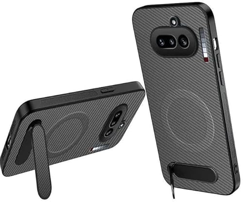 �yFotee�zFor Nothing Phone 4A �Ή� �P�[�X �}�O�l�b�g�� �ԍڃz���_�[�Ή� �J�[�{���� �B���X�^���h�t�� �ϏՌ� �h�o �w��h�~ ���C�����X�[�d�Ή��w�ʃJ�o�[ (�O���[) [���s�A���i]