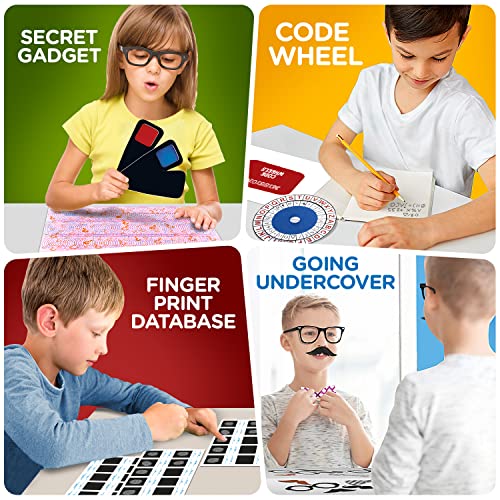 Learn & Climb SPY KIT-6570 Kids Spy Kit, Explore 15 Secret Missions & Create 14 Detective Gadgets thumb #2
