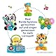 Fisher-Price Lernspielzeug für Babys und Kleinkinder, Beat Bande Zahlen & Zauber Panda Liz mit interaktiver Musik und Lichtern für Kinder ab 9 Monaten, deutsche Ausgabe, HYL32