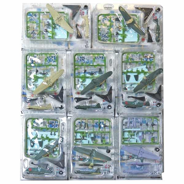 エフトイズ　8点セット Amazon | 【8SET】 エフトイズ 1/144 零戦 THE BEST 全8種セット