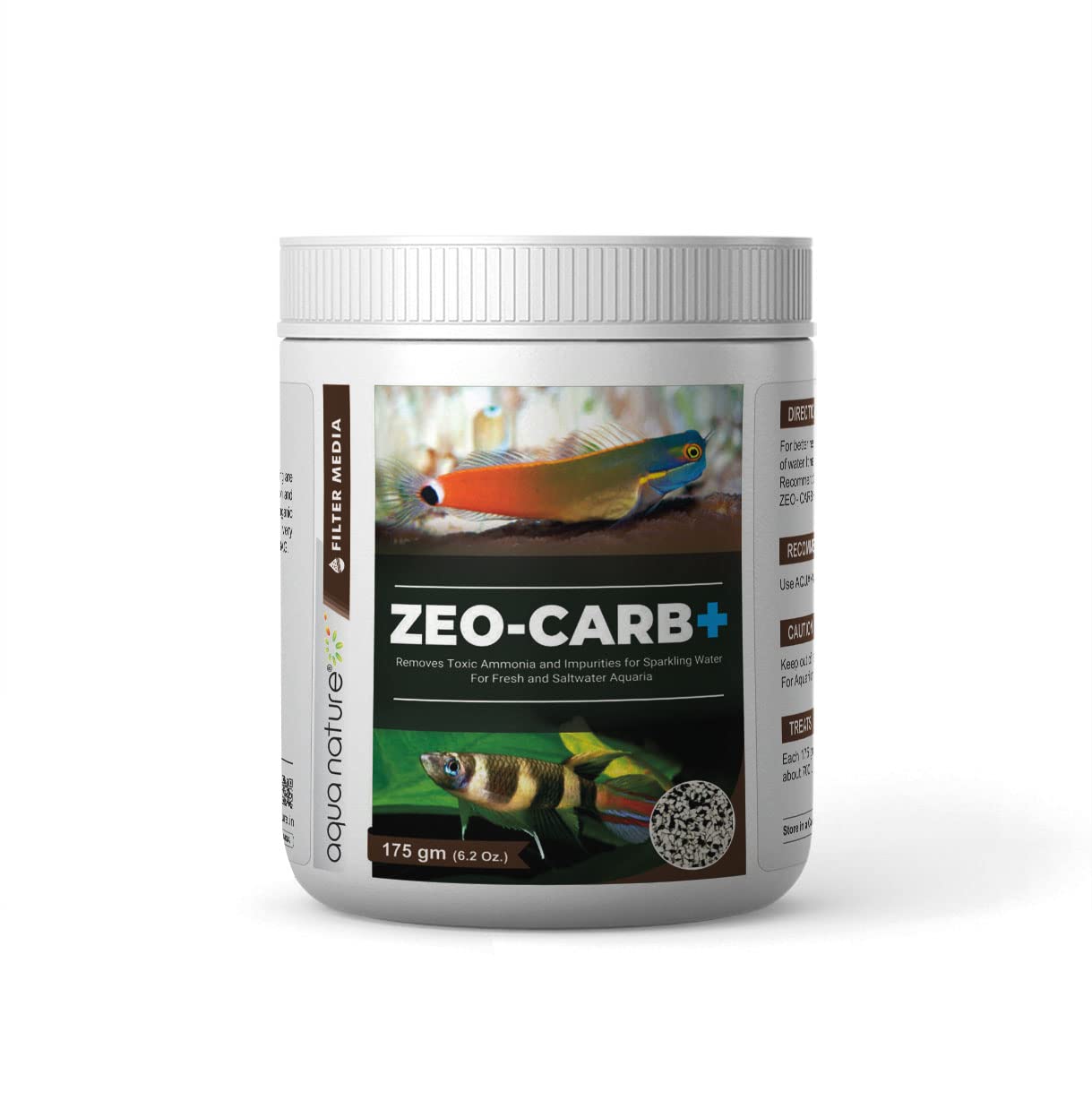 AquaNature Zeo-Carb+ Removes Toxic Ammonia and Impurities for Sparkling Water for Fresh & Saltwater Aquarium (175g) (B0B51ZCB6M) Amazon Price History, Amazon Price Tracker