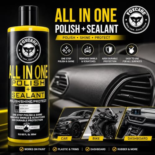 Foxcare Store Foxcare All in One Polish + Sealant, 2x1000ml - Image 3