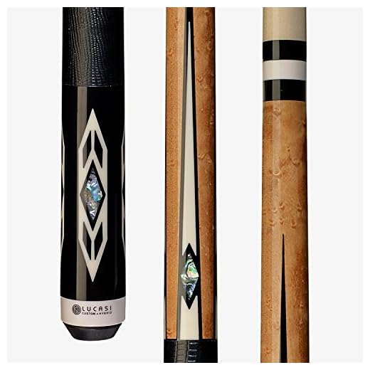 Lucasi Custom LZC24 Pool Cue Stick + 12.75mm Shaft + Uni-loc + Soft CASE