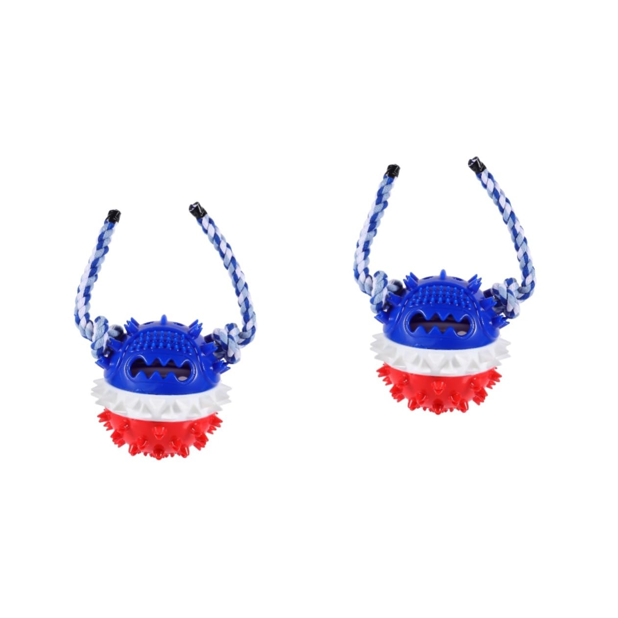 Beaupretty Lot De 2 Jouets À Mâcher pour Chiens Sûrs Et Interactifs pour Le Nettoyage des Dents des Chiots