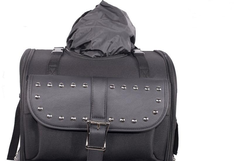Bolsa de viaje para moto EXCELSIOR INT grande negra miniatura 5