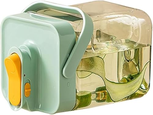 【2025サマー限定された】麦茶ポット ピッチャー お茶ポット 横置き 2.3L/ 3.5L 冷蔵庫 漏れない 冷水筒 ティーポット ウォーターボトル 水差し 目盛り蓋付き 持ち手付き 漏れない 洗いやすい プラスチック 夏 アウトドア 広口 持ちやすい
