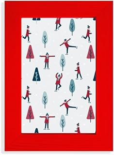 Colorido Deporte Monopatín Esquí Ilustración Imagen Exhibición Arte Marco Rojo Foto