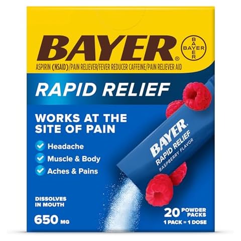 Bayer Rapid Relief Powder Packs Cover