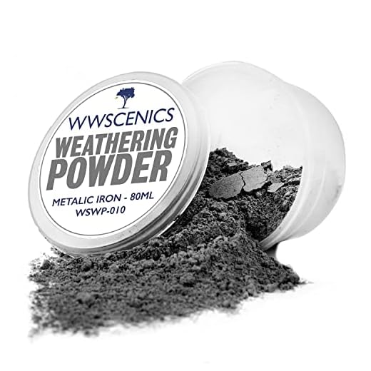 WWScenics | Pigmentos Envejecimiento y Desgaste | Hierro Metálico – WSWP-010-80ml