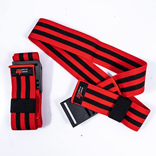 MuscleForge Occlusion Training Bands, Blood Flow Restriction Bands for Arms & Legs - Image 4