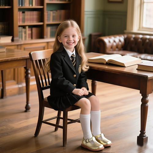 Image of Otter MOMO Toddler /Little Girls Mary Jane Slip-on School Uniform Party Dress Shoes