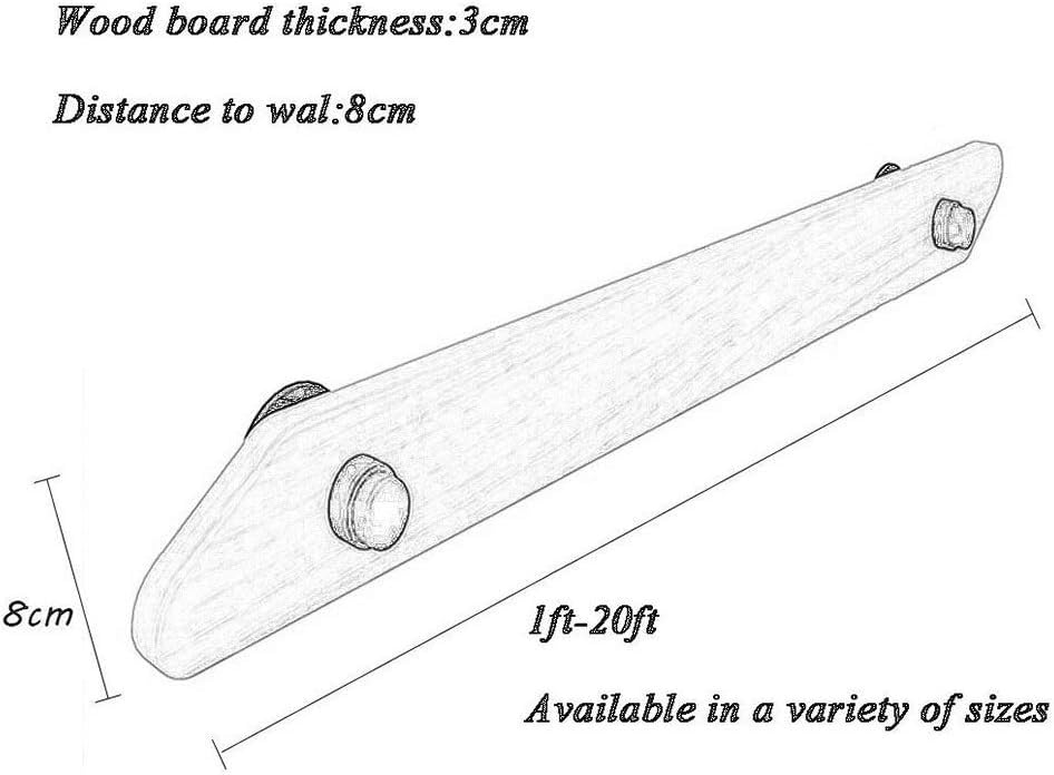Barre de support en bois noble pour rampe d'escalier design et robuste
