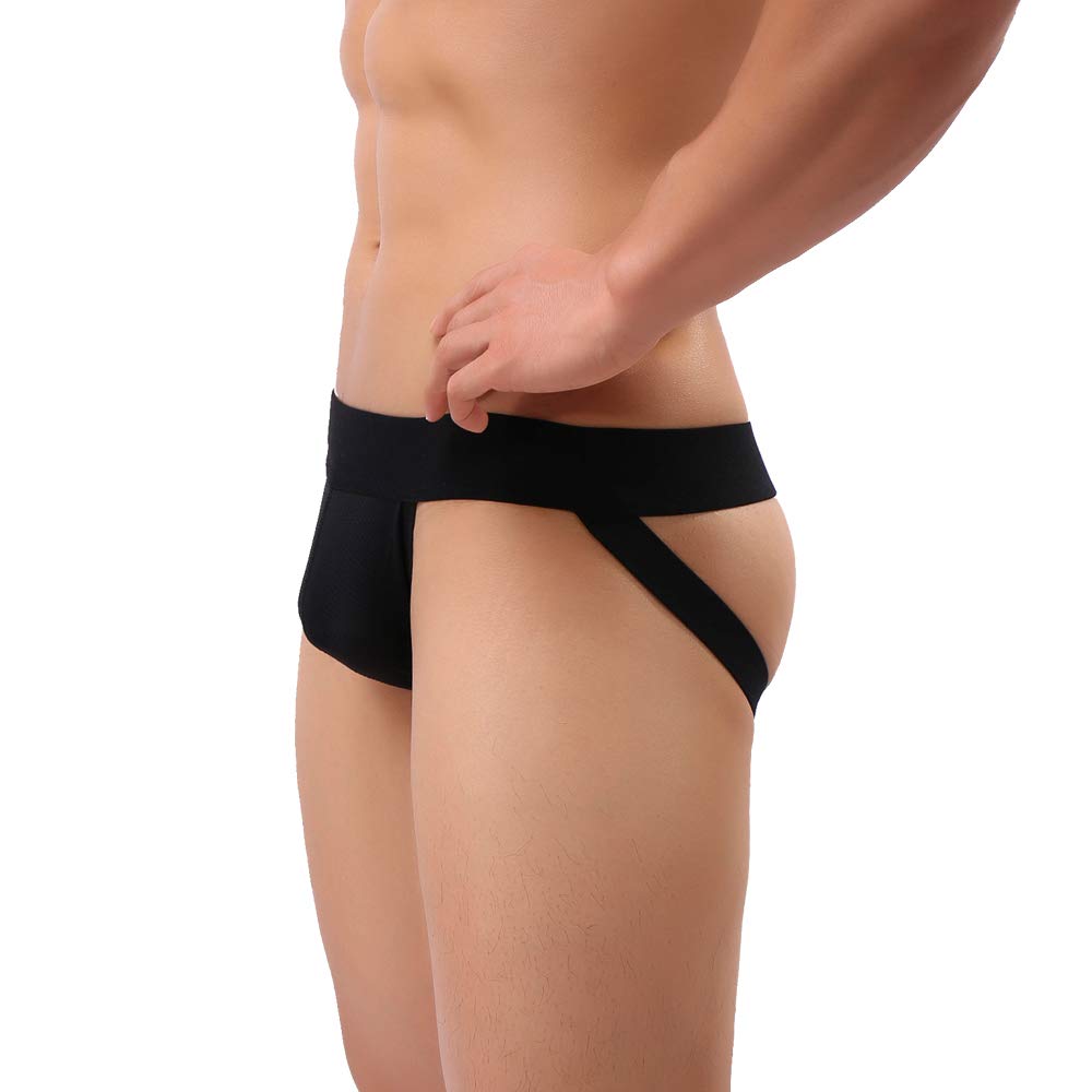 Homme Suspensoir Jockstrap Thongs Athletic Supporter Briefs Sexy Strings sous-vêtements Briefs