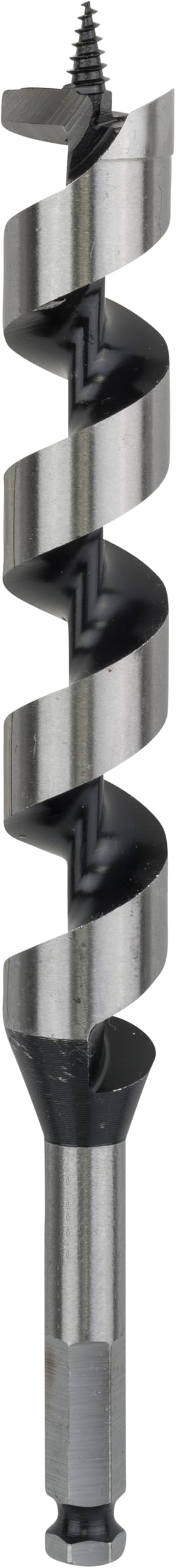 Bosch 2608597636 Auger Drill Bit With Hex Shank, 26Mm X 160Mm X 235Mm, Black/Silver