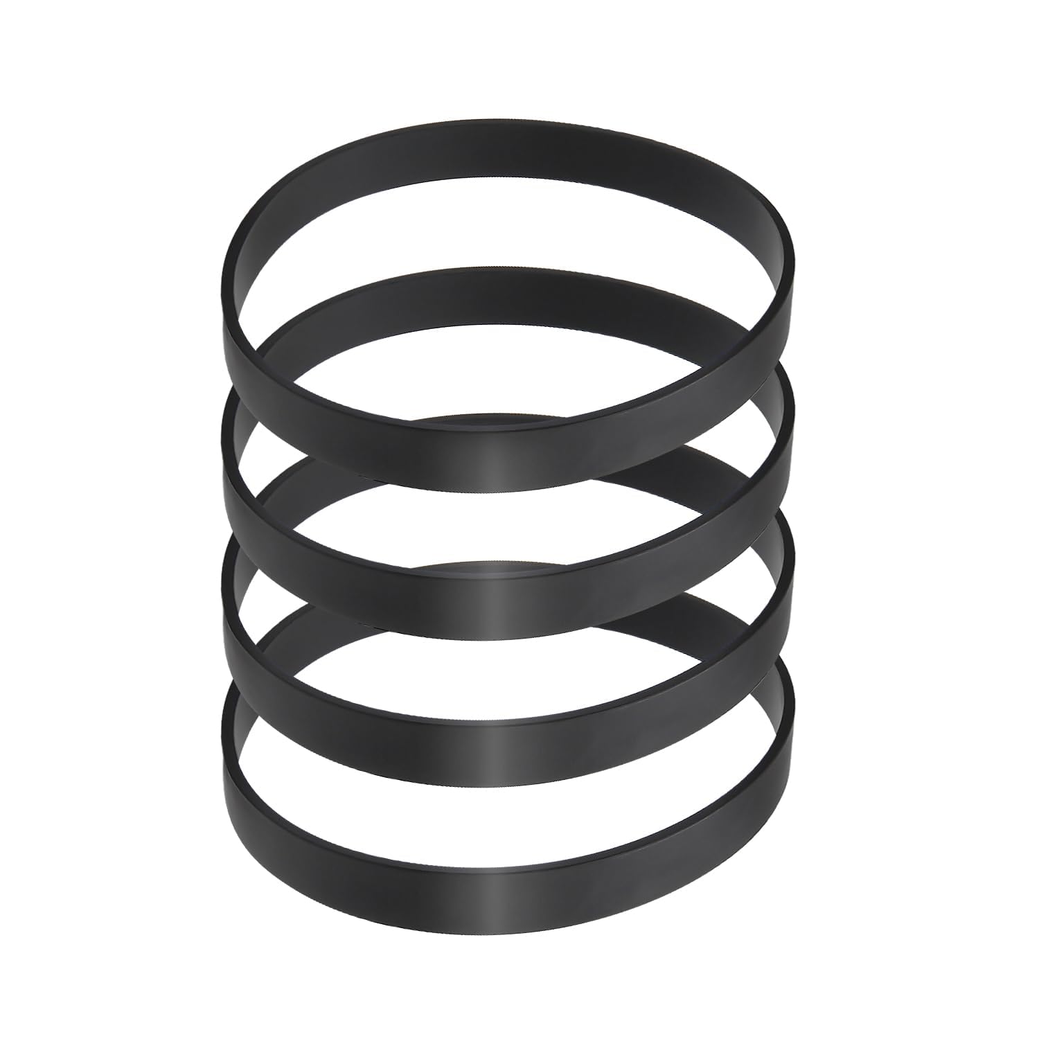 MEFONKOU 1604895 Vacuum Belts Compatible with Bissell PowerForce Upright Vacuum Cleaner Replacement Models 3508,2112, 21129, 2690, 1520, 23T7 (4/Pack)