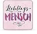 Produktbild Sheepworld, My Beautytree - 44600 - Untersetzer Nr. B2, Lieblings-Mensch, Kork, 9,5cm x 9,5cm