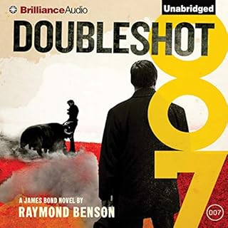 Doubleshot Audiolibro Por Raymond Benson arte de portada
