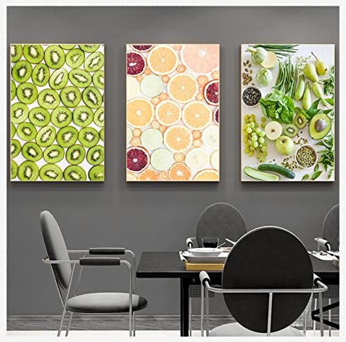 Toile murale cuisine KEBIA de style nordique pour créer une ambiance bistrot gourmande chez soi