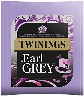 Twinings Earl Grey 50 Enveloped individually Wrapped Teabags Per Box