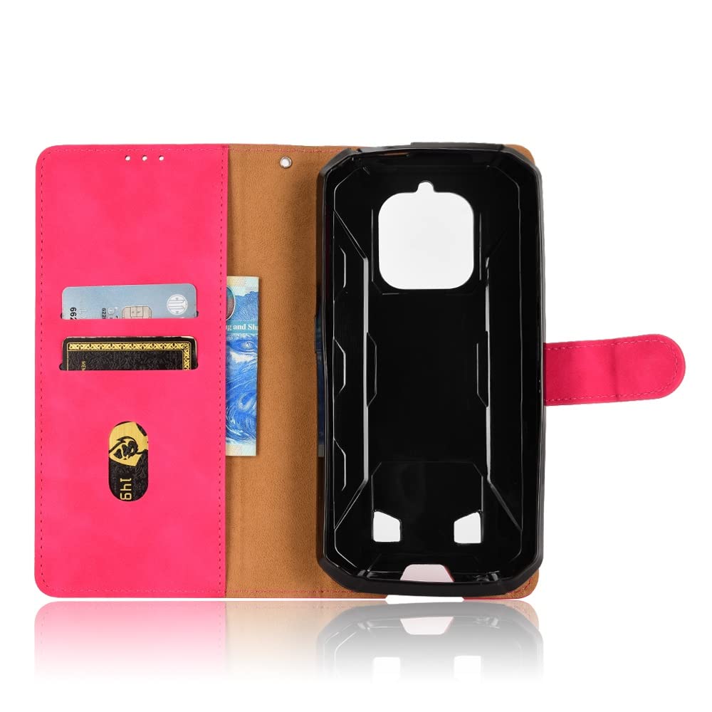 GOKEN Cover for OUKITEL WP18, Folio Leather Flip Wallet Book Case with