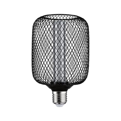 Ampoule LED E27 4,2W Paulmann Metallic Glow finition noir métal pour suspension design - 7