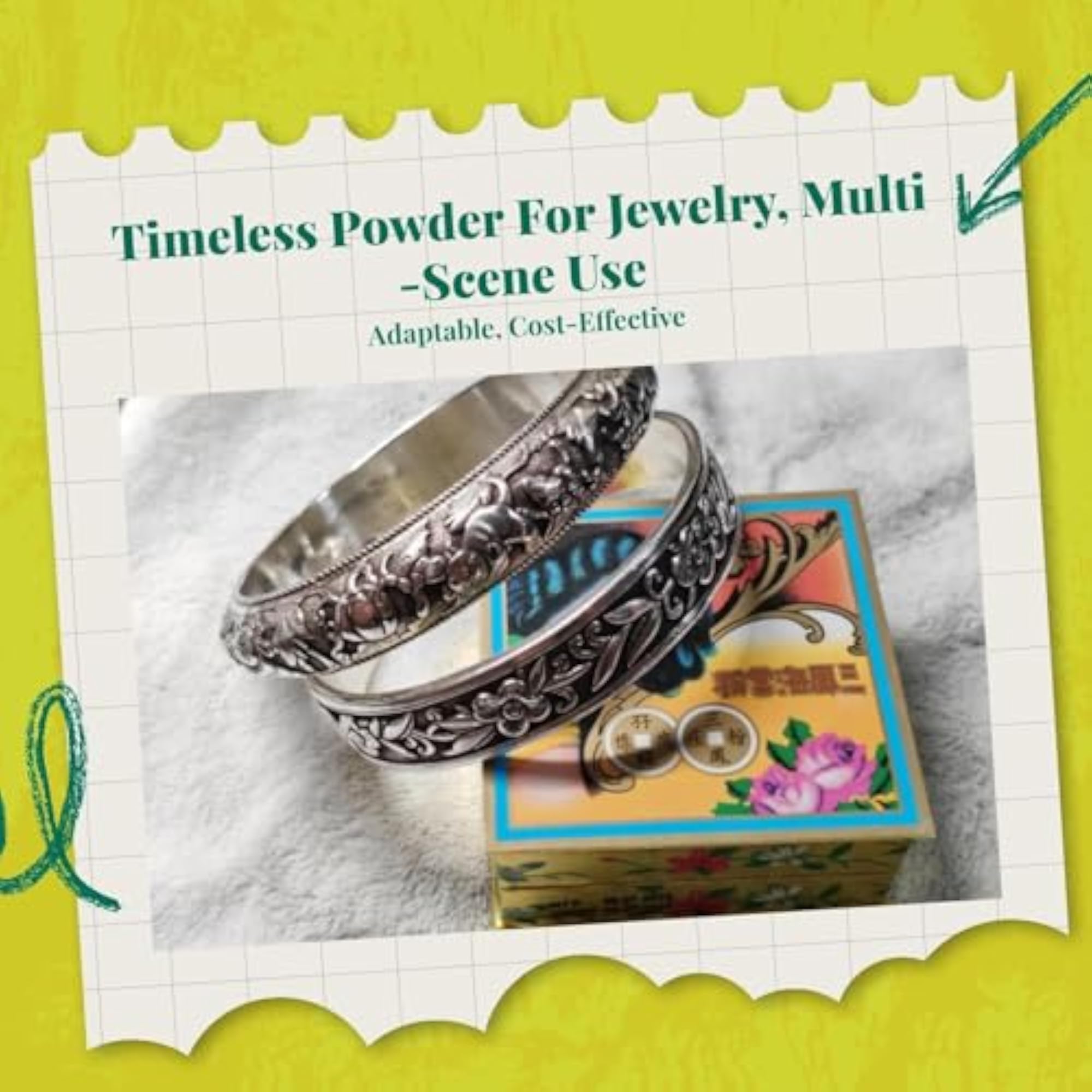 Jewellery Cleaning Powder for Deep Clean and Tarnish Protection