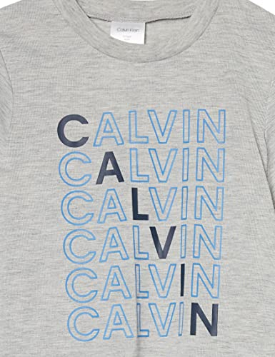 Image of Calvin Klein Boys' Two Piece Sleepwear Top and Bottom Pajama Set
