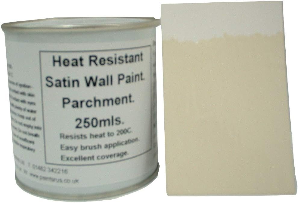 Fascinating Finishes Ltd 1 x 250ml Satin Parchment Heat Resistant Wall