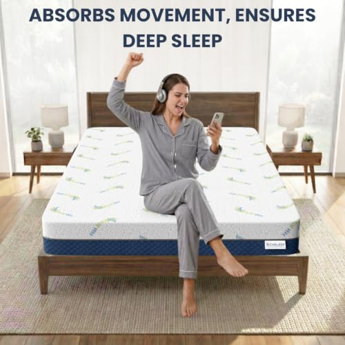 Image of FreshTouch Dual Comfort Mattress | Medium Firm & Soft | Single Size 5-Inch | High Density Foam Bed Mattress for Back Pain Relief | Breathable Fabric | 7 Year Warranty | 75x36x5 Inch