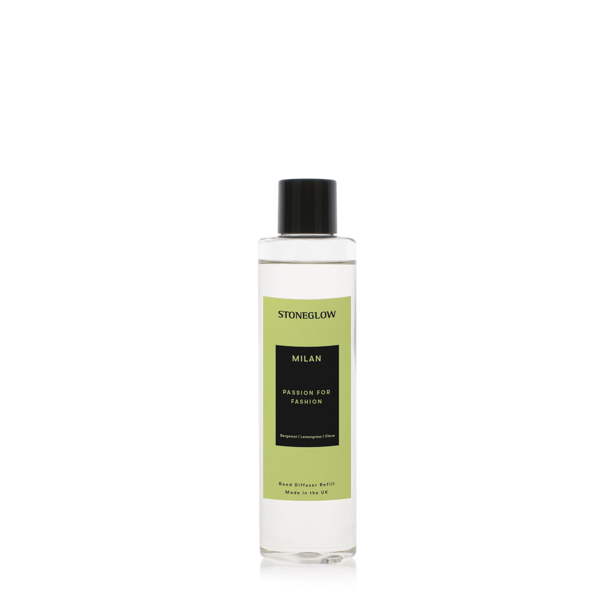 Stoneglow Orange The Explorer Collection - Milan 210Ml Reed Diffuser Refill - Bergamot, Lemongrass, Clove - Lime