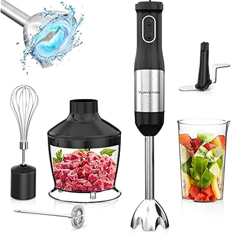 Batidora de mano Yumystori 7 en 1, 800W Cover